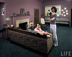 Zappa with parents